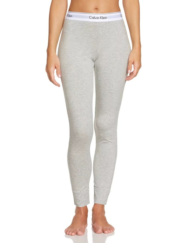Dámské legíny D1632E-020 šedá - Calvin Klein - Dámské oblečení Ženy legíny