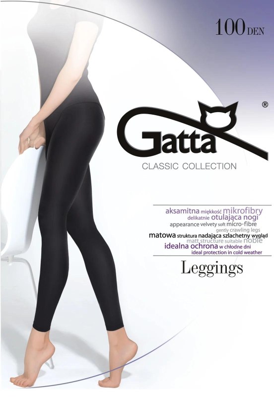 Dámské legíny Gatta Microfibra 100 den - Dámské oblečení Ženy legíny