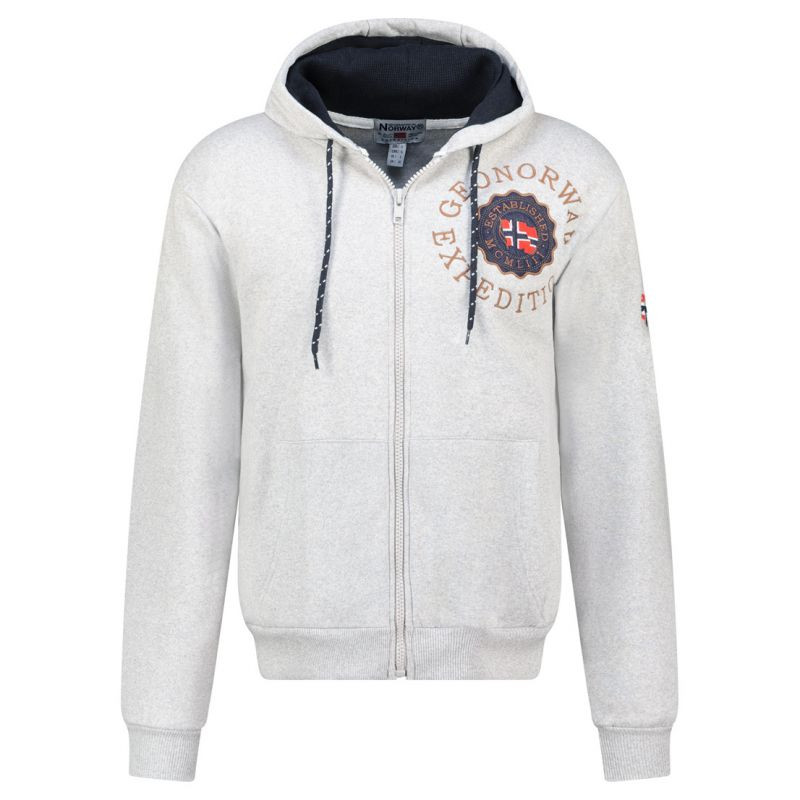 Geografické Norsko Mikina Geganto Blended DB 100 M WZ3027H/GN-Blended Grey