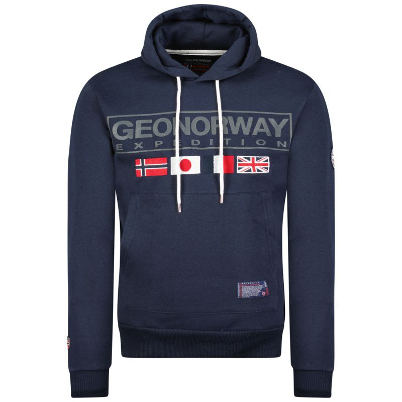 Geografické Norsko Great DB 317 M WY8611H/GN-Navy mikina