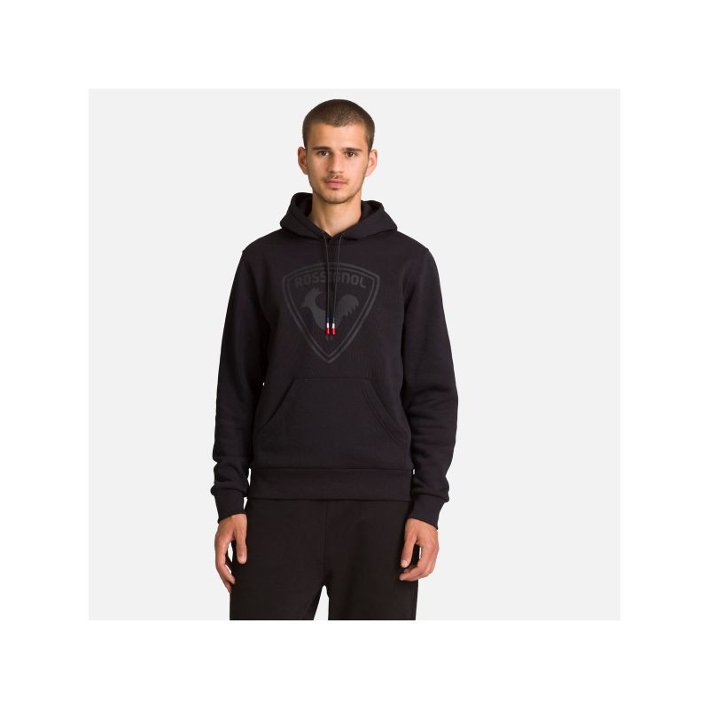 ROSSIGNOL Logo Mikina s kapucí Fl černá