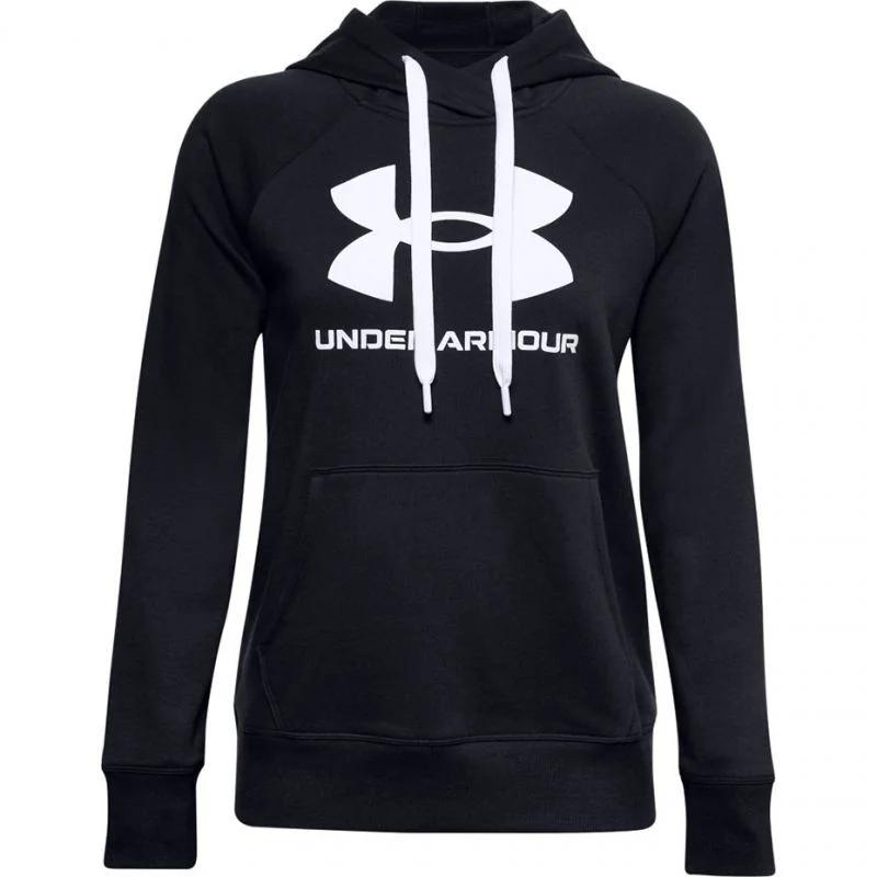 Dámské tričko s&nbsp;logem Rival Fleece W 1356318 001 - Under Armour - Dámské oblečení Ženy mikiny
