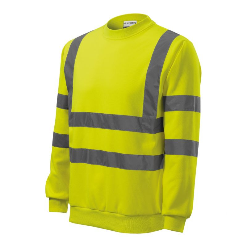 Unisex mikina HV Essential (fluorescenční žlutá)