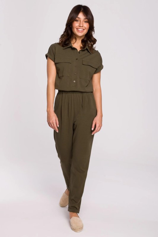 Dámský overal B223 Khaki - BeWear