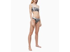 Spodní díl plavek KW0KW00822-0GS černobílá - Calvin Klein 6451925
