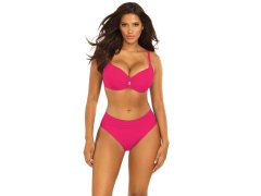 Dámské dvoudílné plavky Fashion 27 S940SV1-2d tm.růžové- Self 6000135