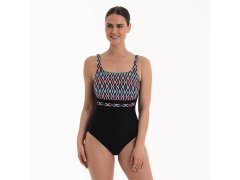 Dámské Style Melilla jednodílné plavky 6256 444 Černá mix - Anita 7655685