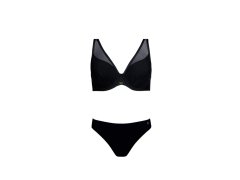 Dámské dvoudílné plavky Fashion 39 S940V39-19 černé - Self 6610138