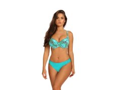 Dámské dvoudílné plavky Bora Bora 6 S940BR6-3 zelené se vzorem - Self 6627919