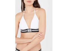 Vrchní díl plavek KW0KW00907-YCD bílá - Calvin Klein