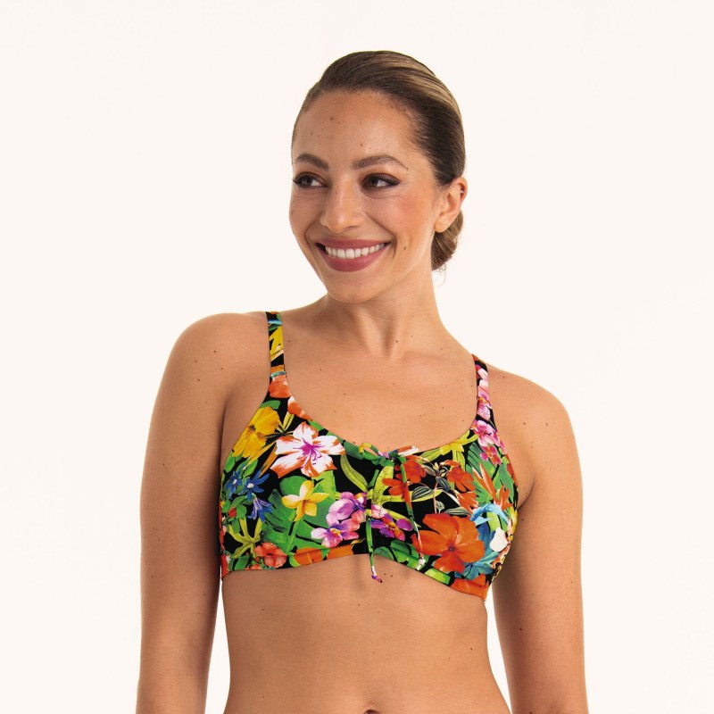 Style Santa Rosa Top Care-bikini-horní díl 6521-1 black - Anita Care - Dámské oblečení Ženy plavky dámský horní díl