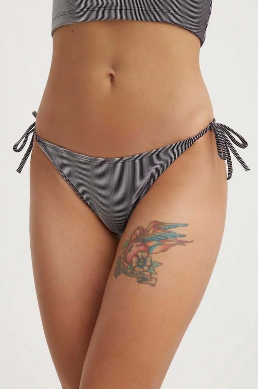 Dámské plavkové kalhotky KW0KW02612 BEH černé - Calvin Klein
