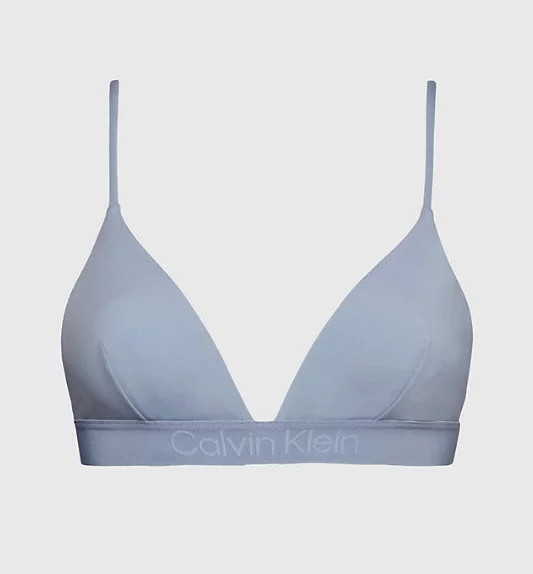 Dámský vrchní díl plavek KW02029 DBS světle modrá - Calvin Klein - Dámské oblečení Ženy plavky