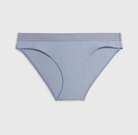 Dámský spodní díl plavek KW02032 DBS světle modrá - Calvin Klein - Dámské oblečení Ženy plavky