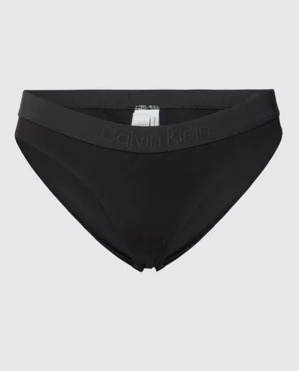 Dámský spodní díl plavek KW02032 BEH černá - Calvin Klein