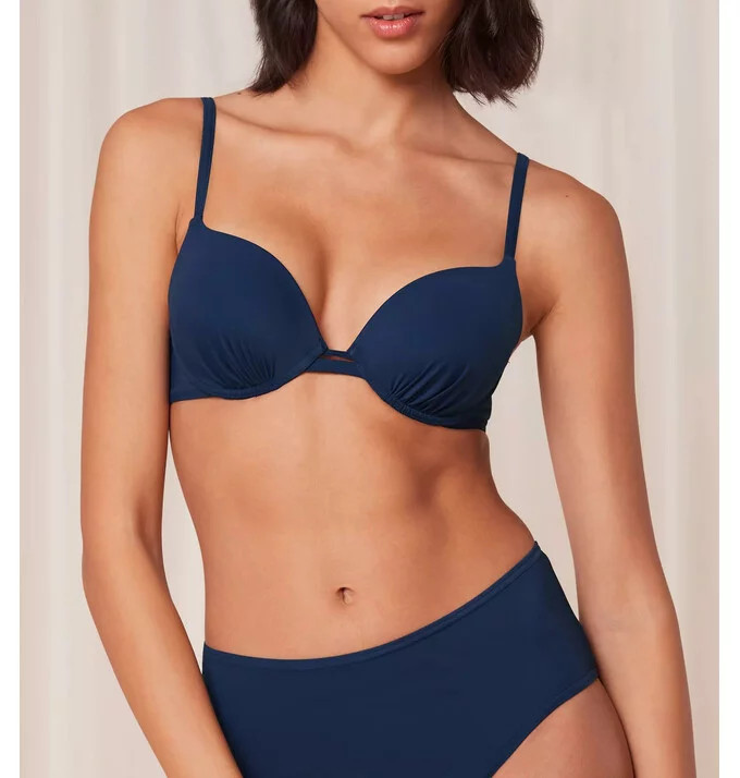 Dámská plavková podprsenka Summer Mix & Match WHU 01 sd 00RA tmavě modrá - Triumph
