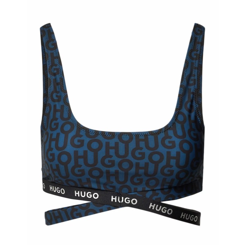 BOSS Dámský vrchní díl plavek Monogram 50486385-970 - HUGO