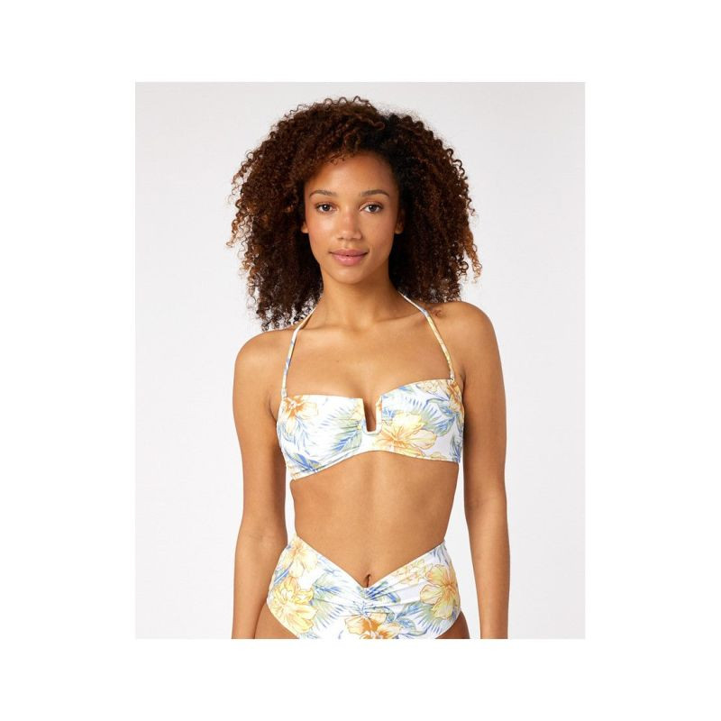 RIP CURL Always Summer Bandeau plavková podprsenka bílá