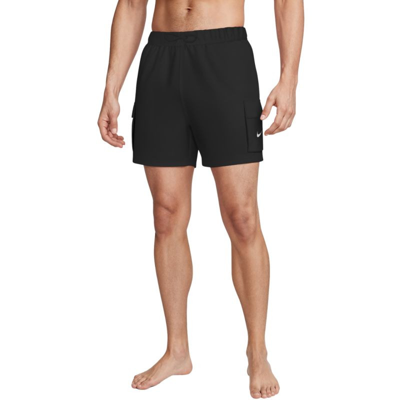 Plavky Nike Voyage Solid Essenti, černé, NESSG454 001