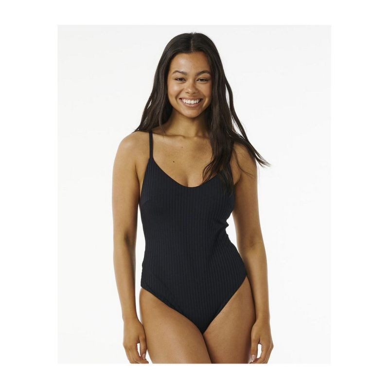 Jednodílné plavky RIP CURL Premium Surf Cheeky 1Pc, černé