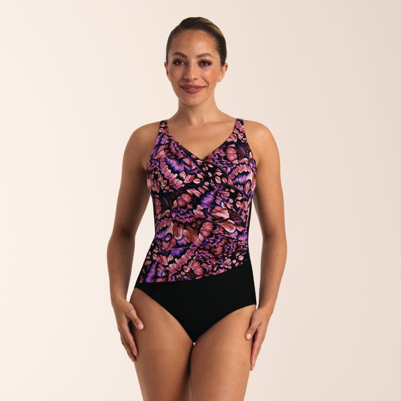 Style Praia Care-jednodílné plavky 6319 cedar rose - Anita Care