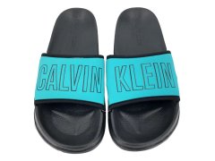 Plážové pantofle KW0KW00728 tyrkysová - Calvin Klein 7654775