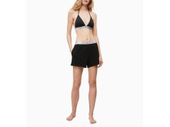 Dámské plážové šortky KW0KW00861-BEH černá - Calvin Klein
