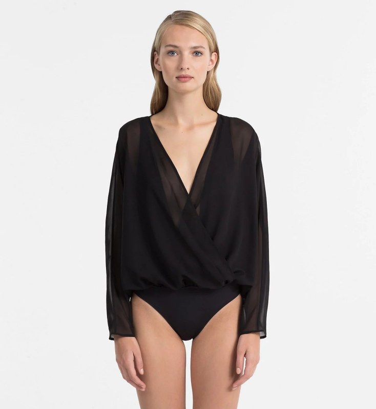 Plážový overál KW0KW00404-001 černá - Calvin Klein