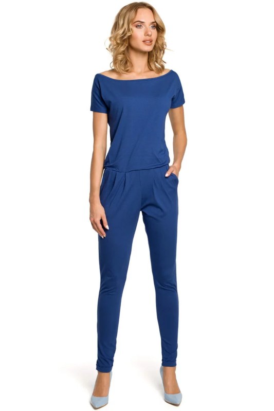 Dámský overal M065 Modrá jeans - MOE