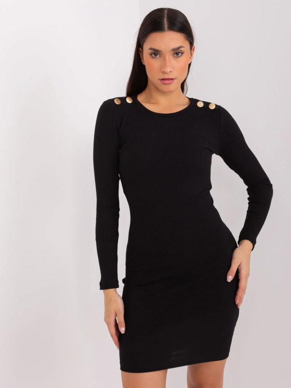 Dámské šaty RV SK 9219.13P Černá - FPrice