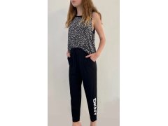 Dámský pohodlný dvoudílný set YI2722537 - 001 Černo/bílá - DKNY