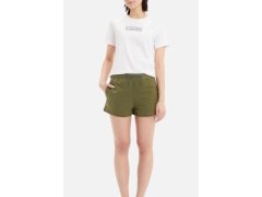 Dámský kraťasový set - QS6804E 0SR bílá/khaki - Calvin Klein