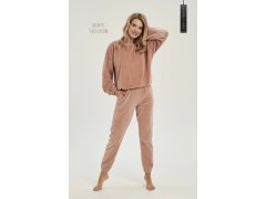 Dámská tepláková souprava Belle 3023 01 Hnědo béžová - Taro