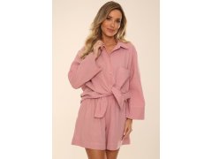 De Lafense 855 Harper 7/8 Muslin Homewear S-2XL set bez zipu