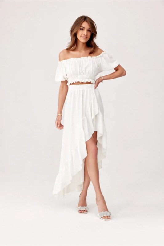 Dámský komplet 182620 smetanový - Roco Fashion