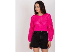 Dámský svetr BA SW 9008.35P fluo růžový - FPrice