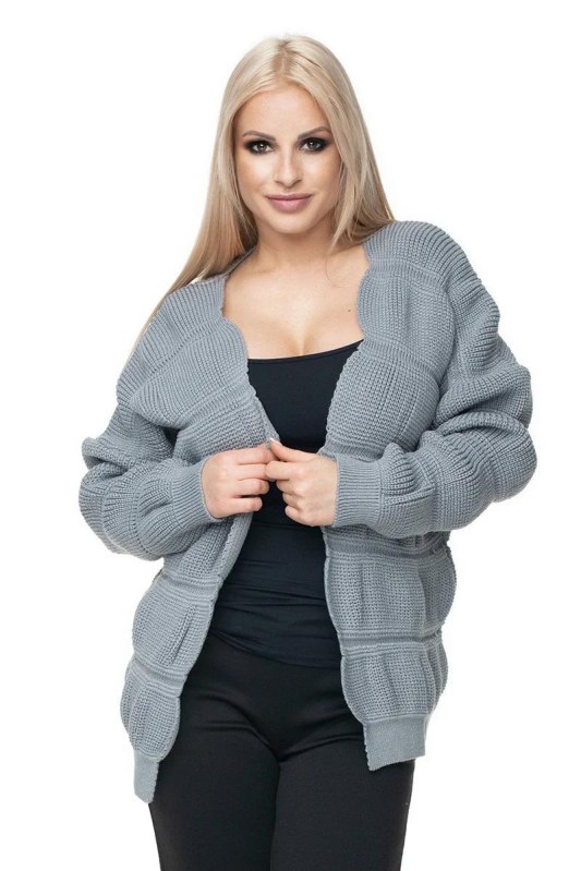 Svetr na zapínání model 131589 PeeKaBoo