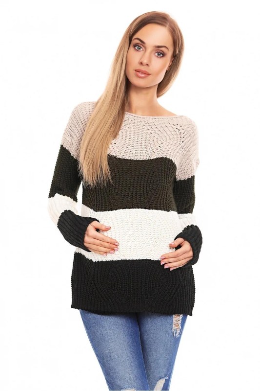 Těhotenský svetr model 132018 PeeKaBoo - Dámské oblečení Ženy svetry