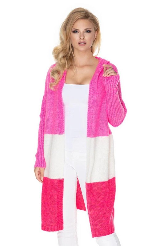 Svetr na zapínání model 135306 PeeKaBoo - Dámské oblečení Ženy svetry