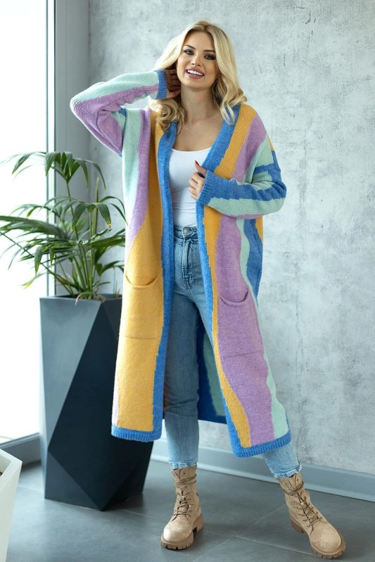 Svetr na zapínání model 171307 PeeKaBoo