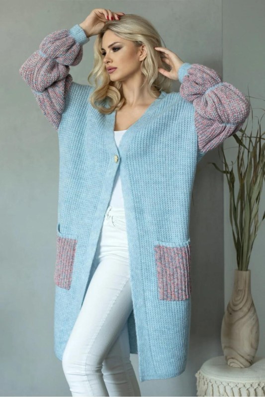 Svetr na zapínání model 171309 PeeKaBoo
