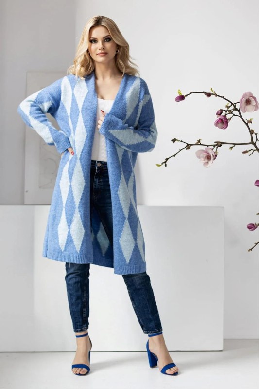 Svetr na zapínání model 178643 PeeKaBoo