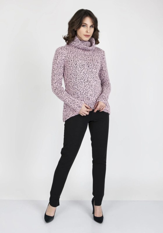 Svetr Nicola SWE 103 Pink - MKMSwetters - Dámské oblečení Ženy svetry