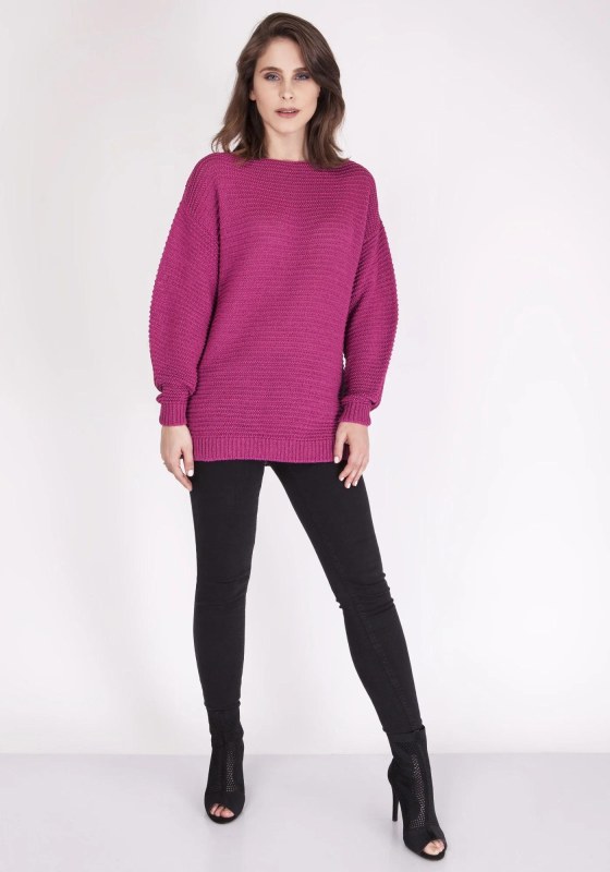 Dámský svetr Jumper Beatrix SWE 097 Amaranth - MKMSwetters
