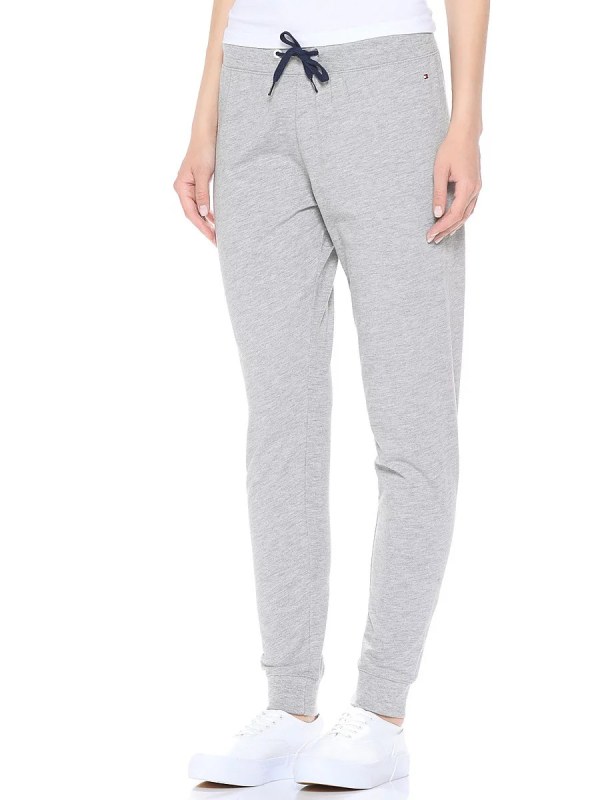 Dámské tepláky 1487906016 šedá T|O Tommy Hilfiger