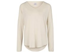 Dámské pyžamové tričko QS6143E-101 slonovinová - Calvin Klein