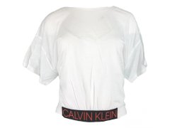 Dámské triko s krátkým rukávem KW0KW00726 bílá - Calvin Klein