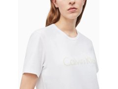Dámské tričko QS6105E-WPZ bílá - Calvin Klein