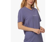 Dámské tričko Lounge QS6756E - VDD - Borůvková - Calvin Klein