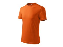 Základní unisex tričko (oranžové (štítek značky))